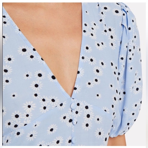 Faithfull the brand Ilia floral mini dress size 4 - Picture 3 of 15